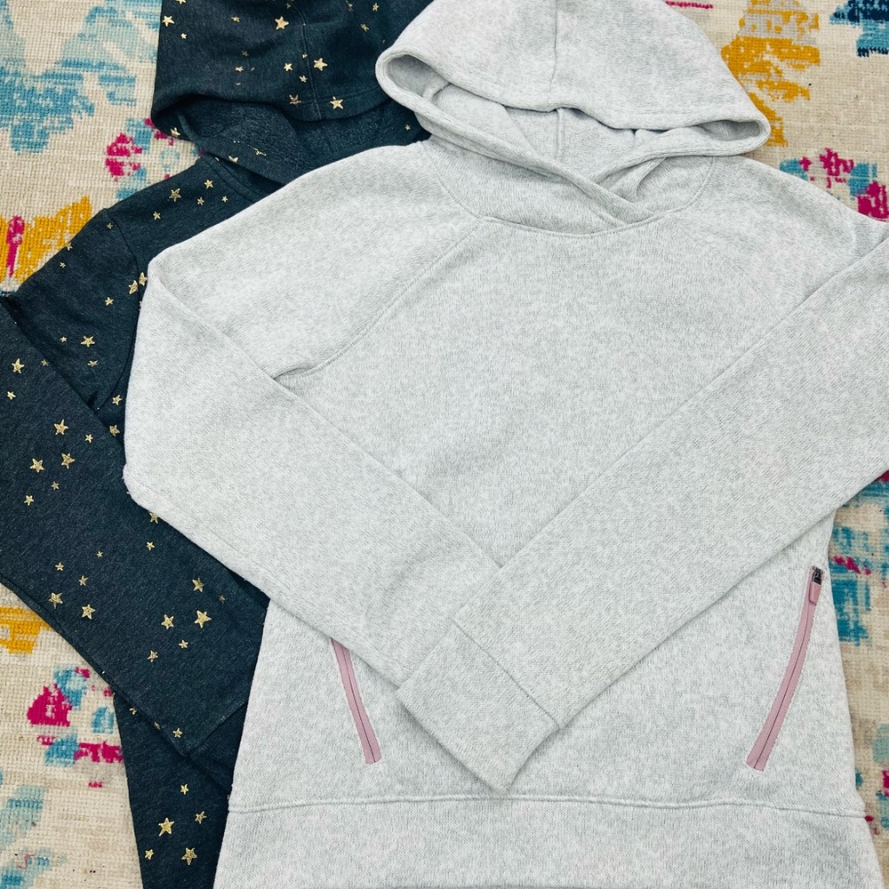 Girls lot of two hoodies, Old Navy and Cat & Jack- size 14/16